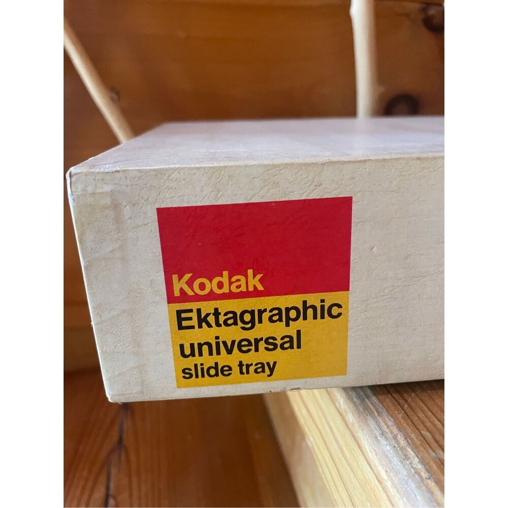 Vintage Kodak Carousel 80 Slide Tray & Cassette Tape Set - USDA VSWCC Agricultur